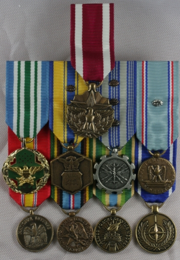 Ultra-Thin Miniature Medal Set, Air Force