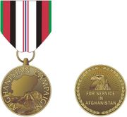 Ultra-Thin Afghanistan Campaign Medal Image