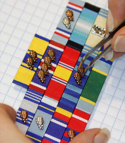 Marine Corps Ribbon Chart